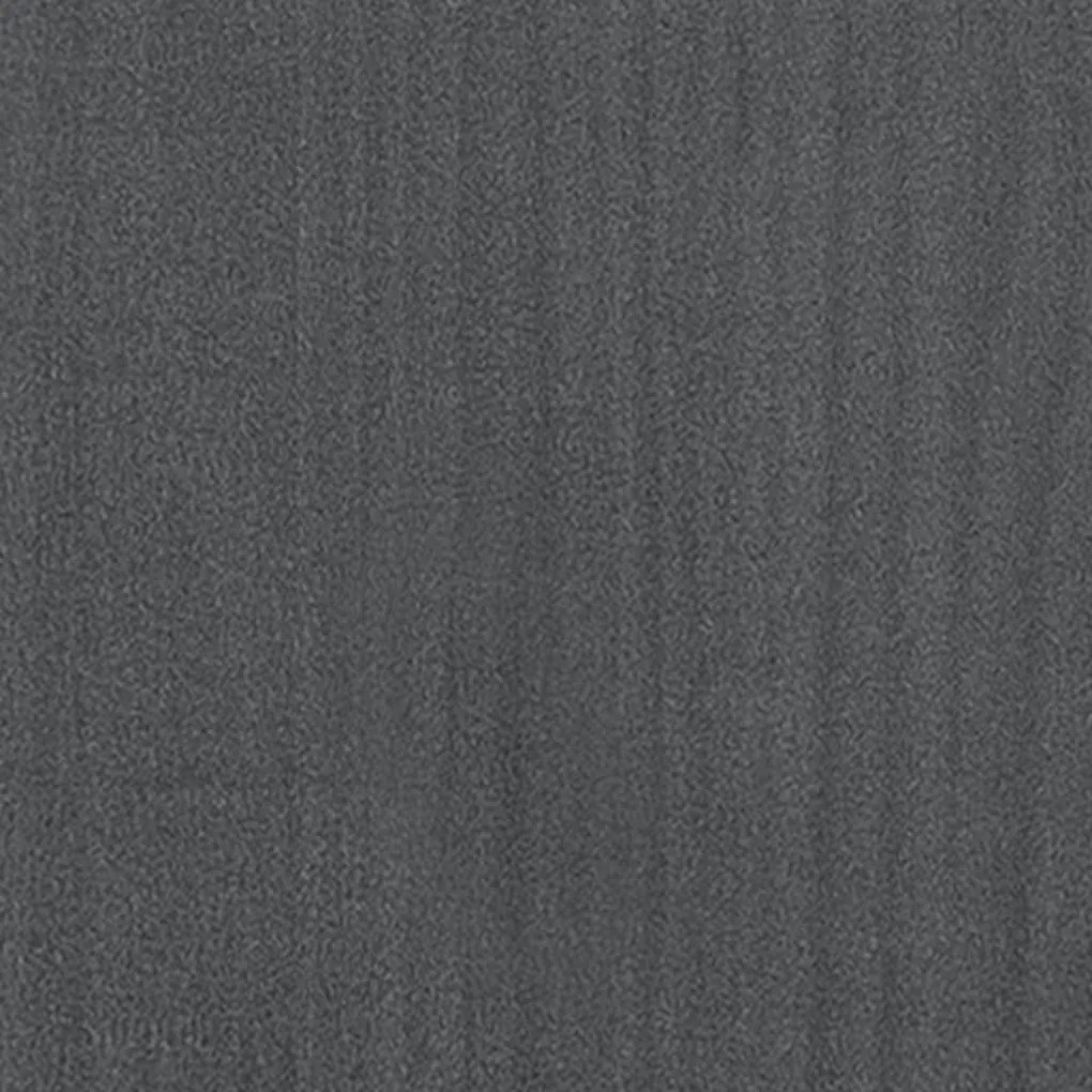 Estante/divisória 60x35x167 cm pinho maciço cinzento