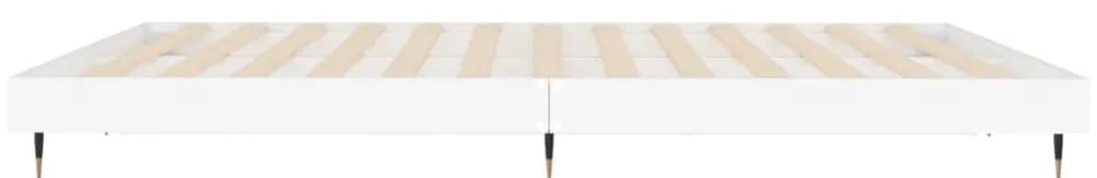 Estrutura de cama 120x200 cm derivados de madeira branco