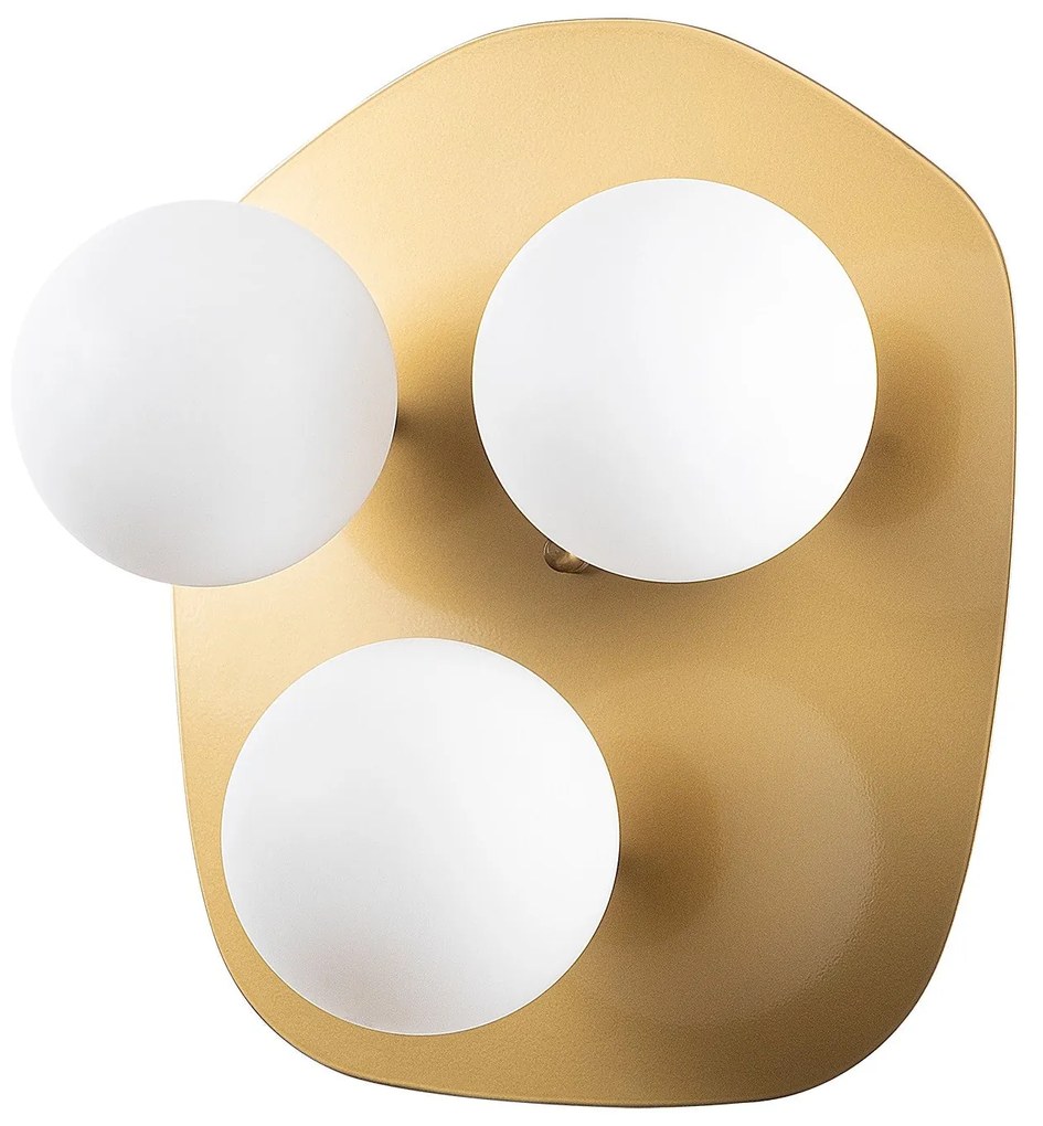 Aplique de Parede Well – Dourado – 37 x 44 x 45 cm