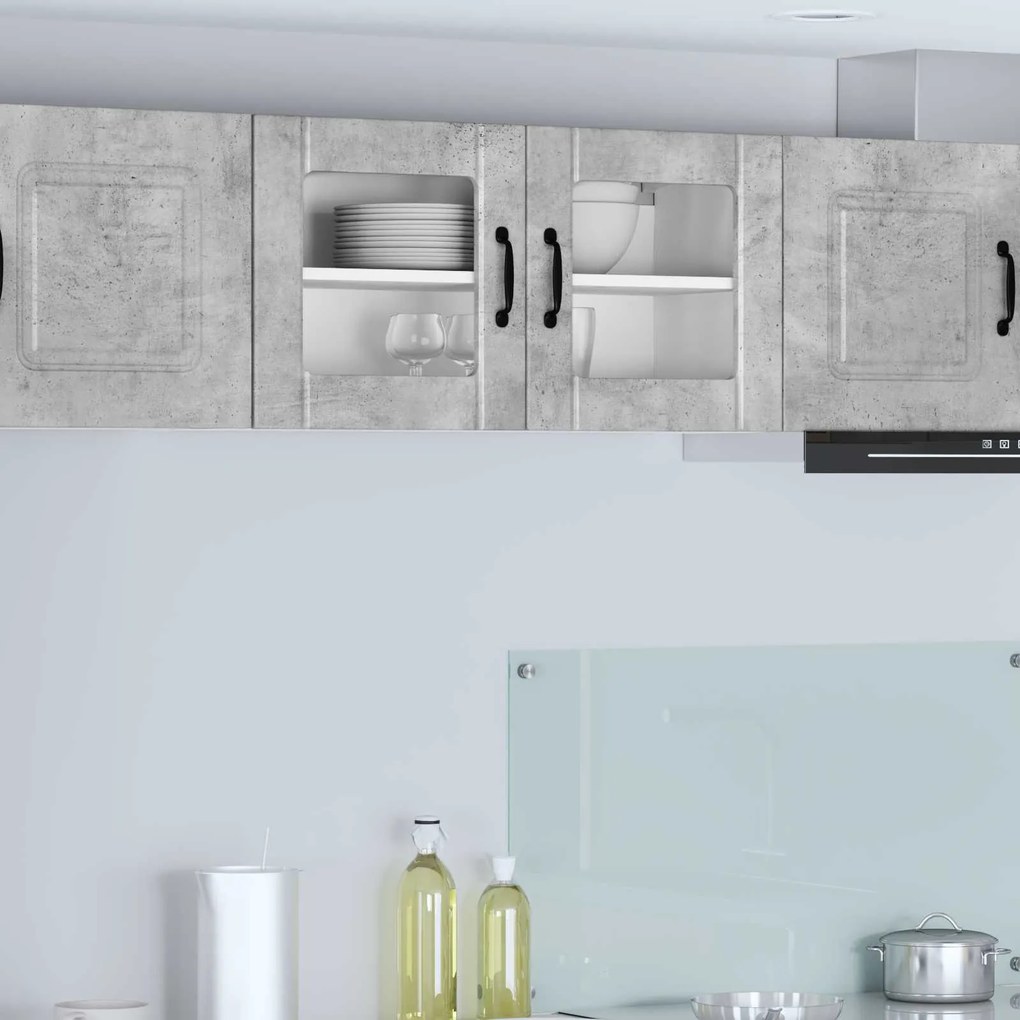 vidaXL Armário de Cozinha Cinzento 80 x 31 x 40 cm Madeira processada