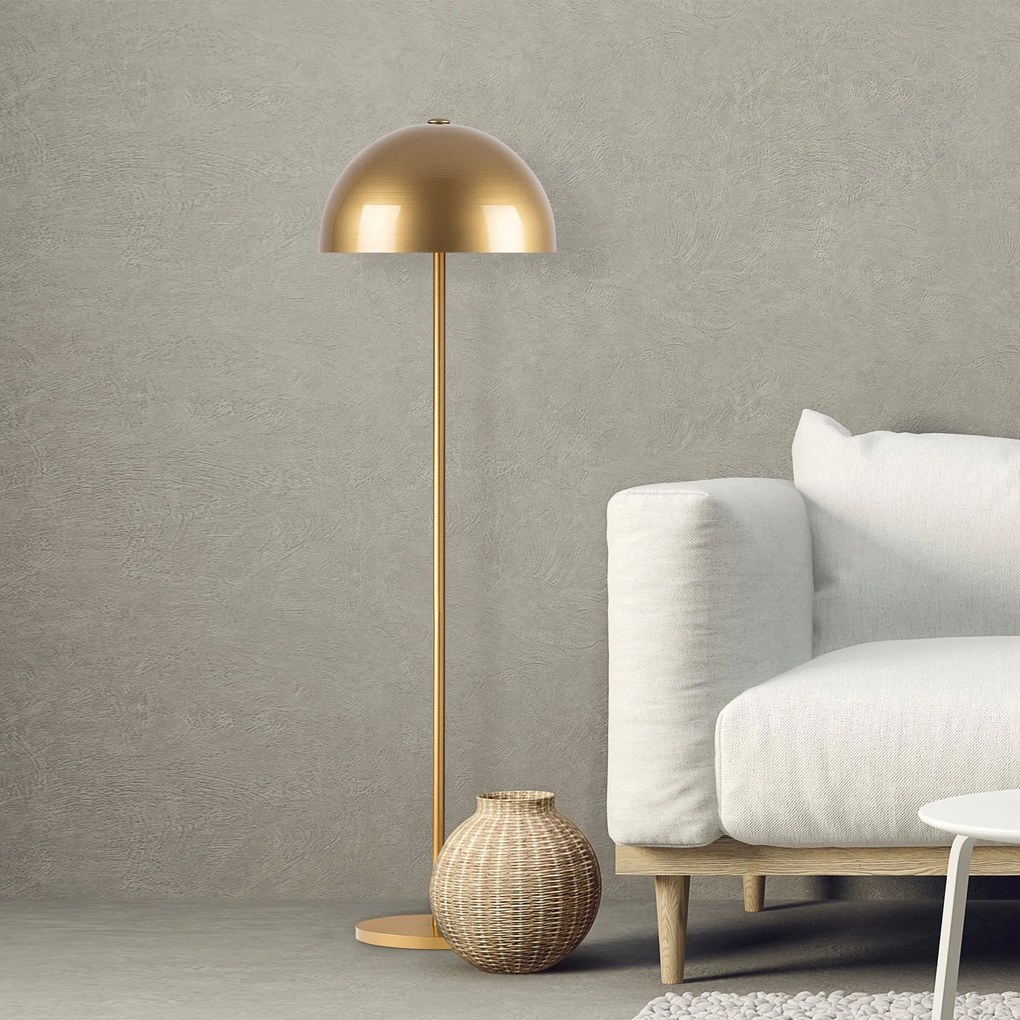 Candeeiro de Pé Mixed – Dourado – 40 x 40 x 154 cm