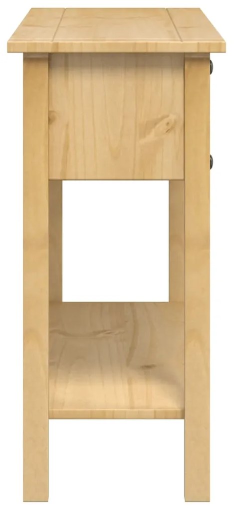 Mesa consola Corona 114x34,5x73 cm madeira de pinho maciça