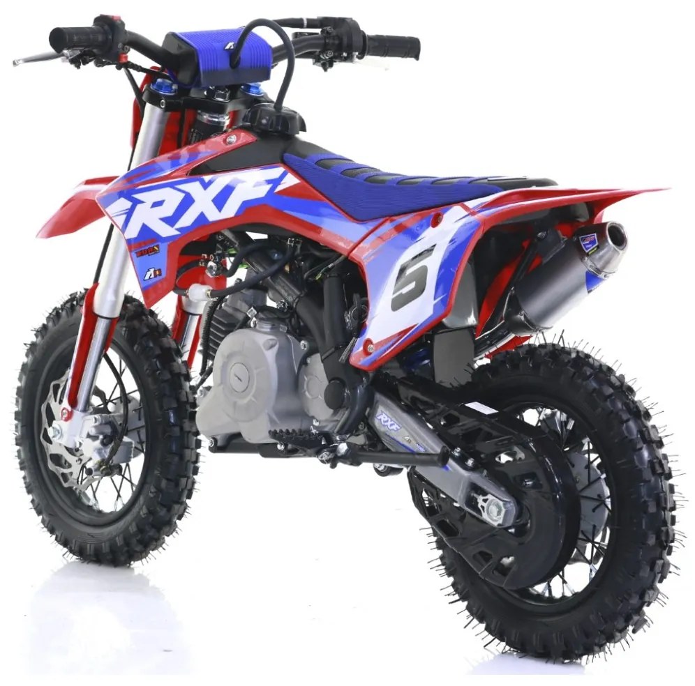 Mini MOTO Crianças CROSS Gasolina automática 50cc Apollo RXF 10/10" Vermelha