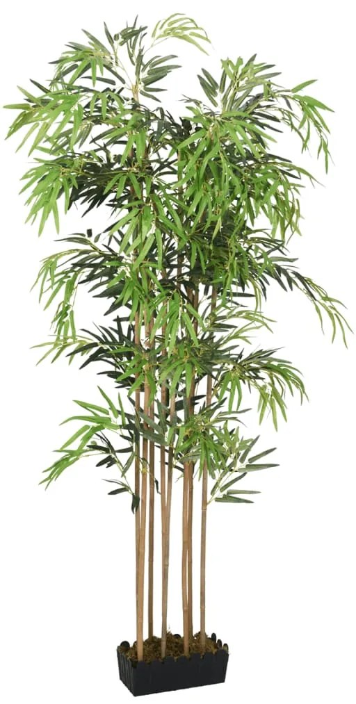 Árvore de bambu artificial 1605 folhas 180 cm verde