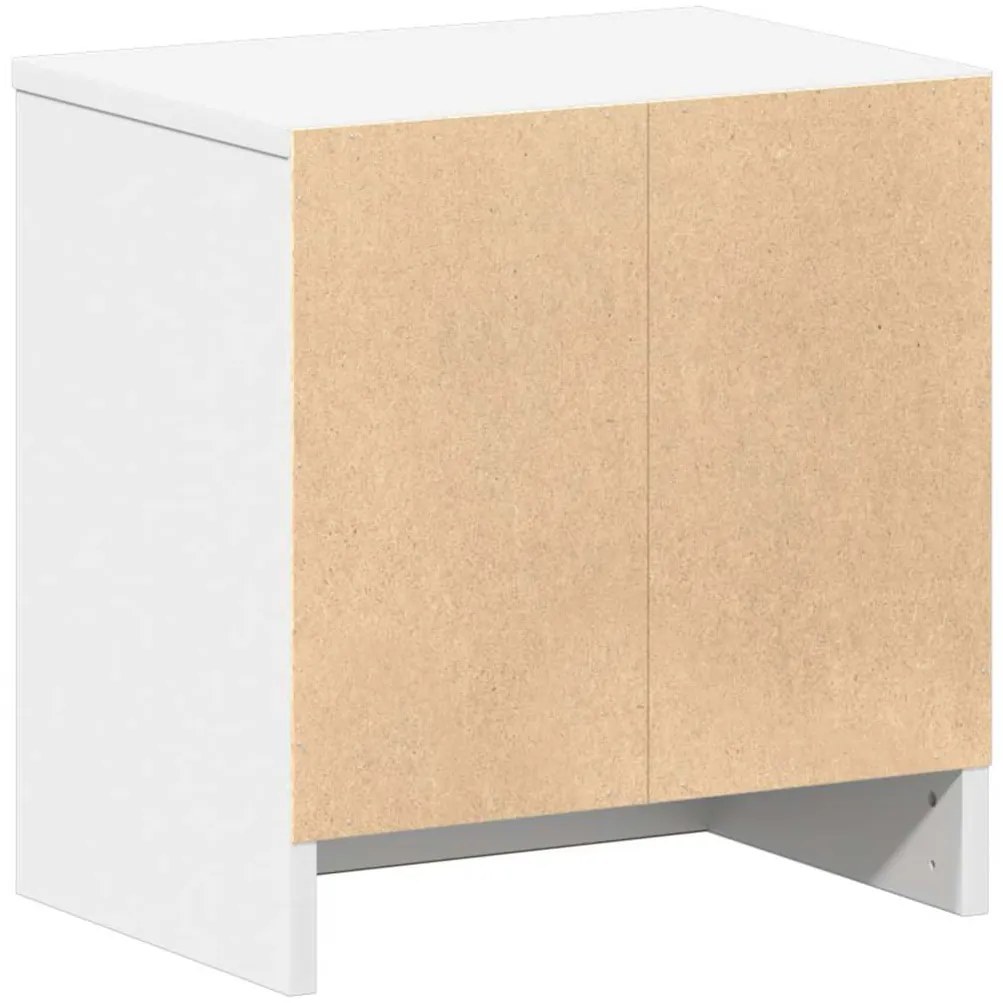 Mesa de cabeceira com gaveta 39x28x41 cm branco