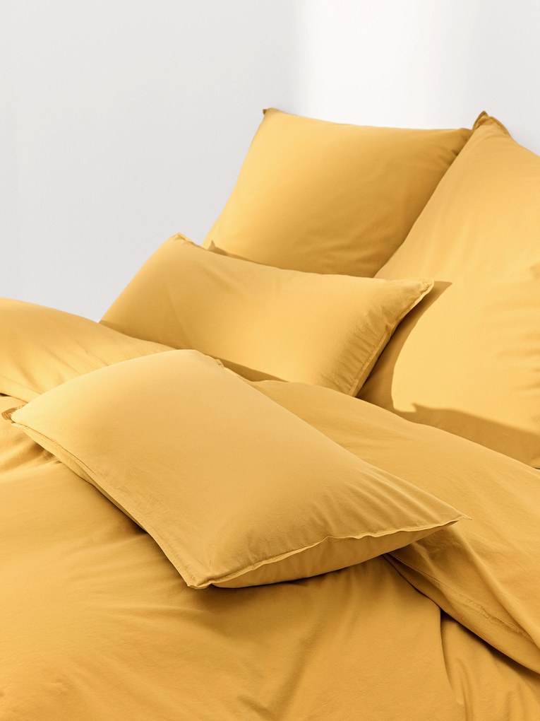 Capa de edredão em percal de algodão lavado Debbie