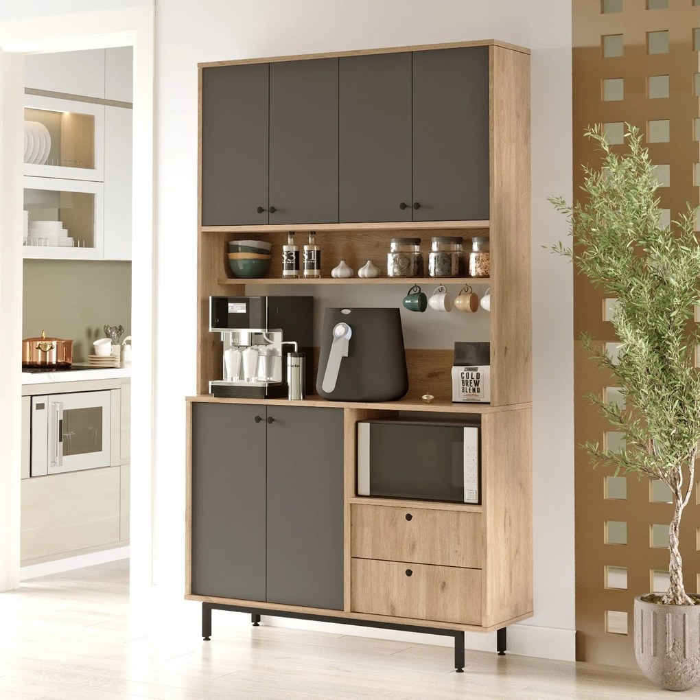 Mobiliário "RE7-SA" - Design Moderno - Oak
Anthracite