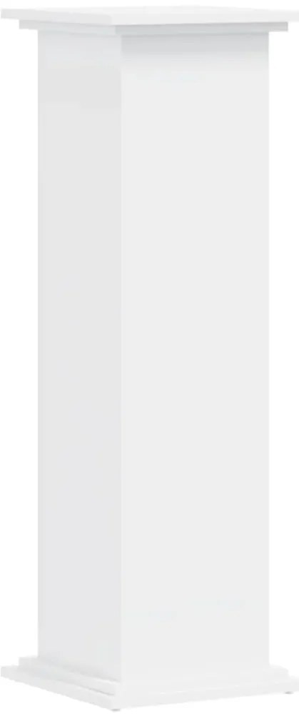 Suporte para plantas 33x33x100 cm derivados de madeira branco