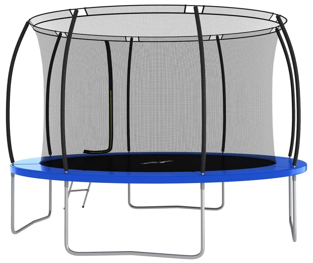 Conjunto de trampolim redondo 366x80 cm 150 kg