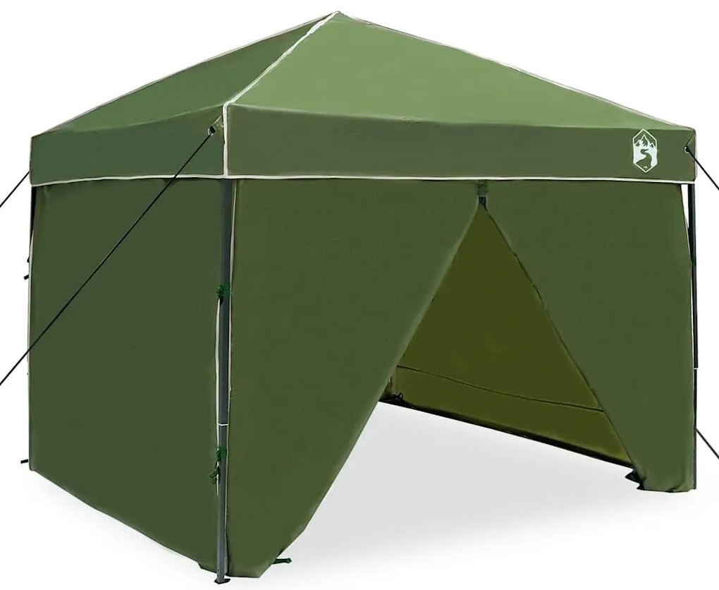 Tenda de Toldo Verde 250 x 250 x 227 / 236 / 245 cm Tecido Oxford