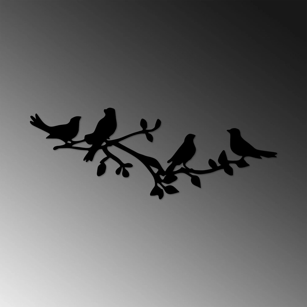 Acessório Decorativo de Parede Model-335 – Preto – 70 x 26 cm