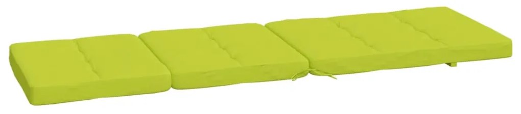 Almofadões cadeira terraço 2 pcs tecido oxford verde brilhante