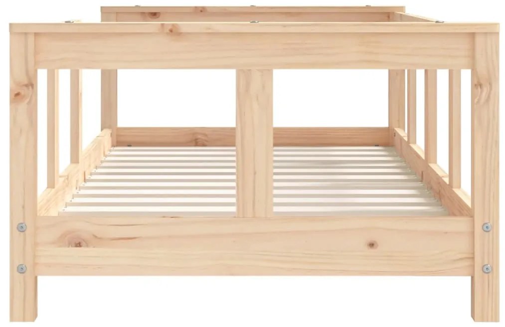 Estrutura de cama infantil 70x140 cm pinho maciço