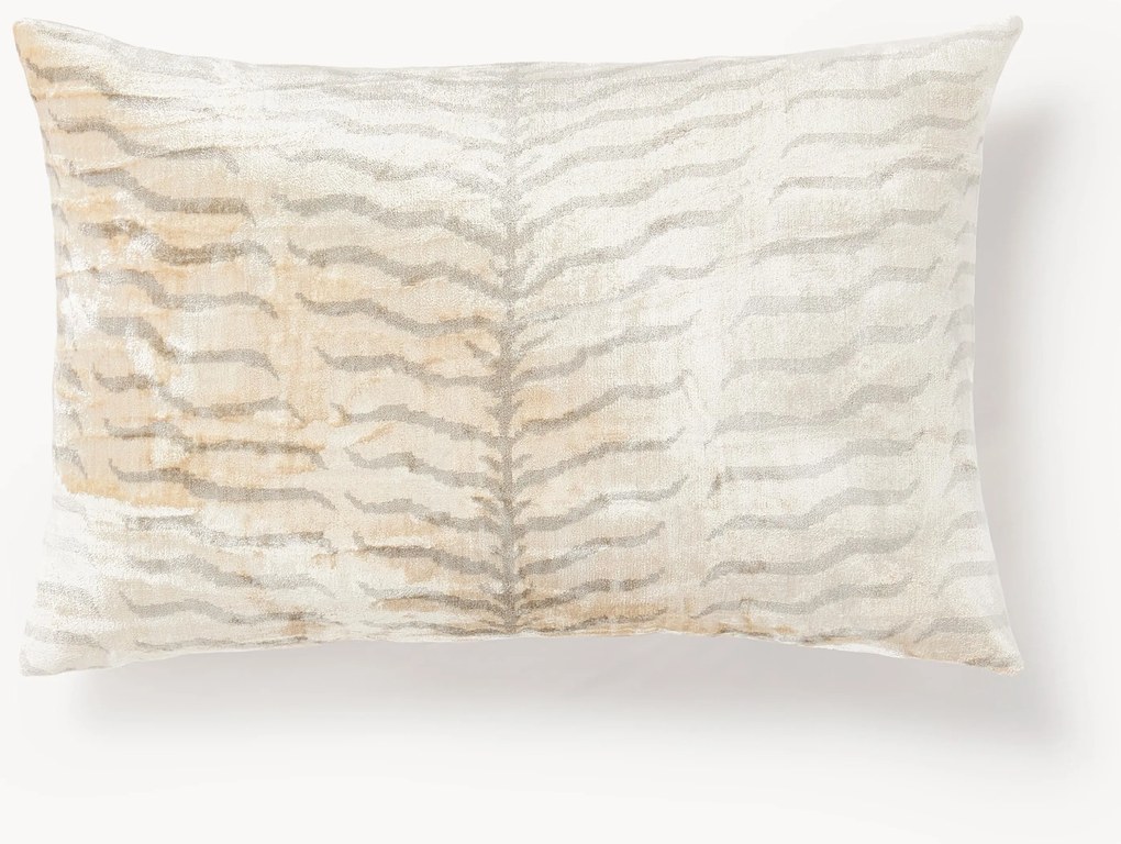 Capa de almofada em viscose com padrão jacquard Helene