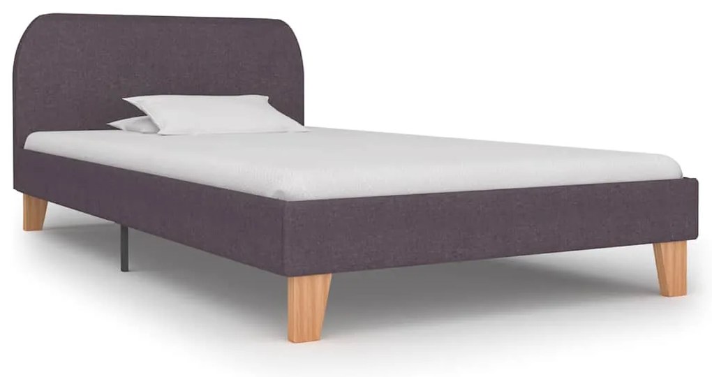 Estrutura de cama sem colchão 90x190 cm tecido