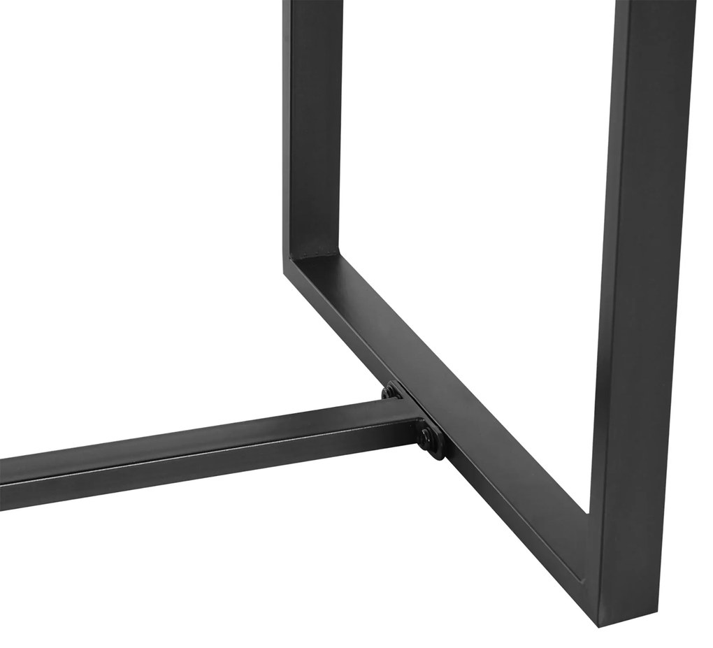 Conjunto de Jardim de Vime 3 Peças 1 Mesa 42,5x40x39 cm 2 Poltronas 63x57x76 cm Almofada Acolchoada para Pátio Varanda Preto