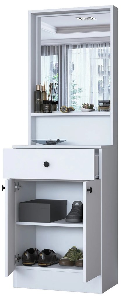 Hall Stand P6 – Branco – 60x182,8x35,5 cm