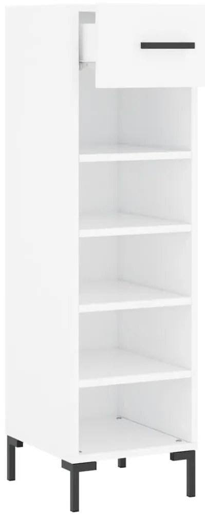 Sapateira 30x35x105 cm derivados de madeira branco