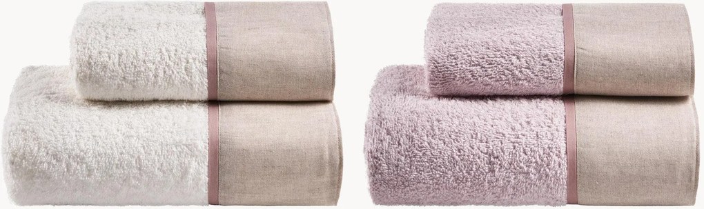 Toalhas em algodão Codewashed, conjunto de 4