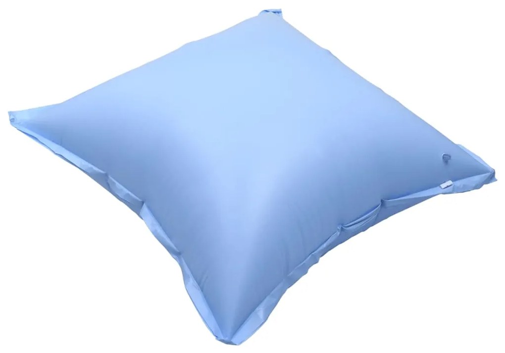 Almofadas insufláveis cobertura piscina acima do solo 4 pcs PVC
