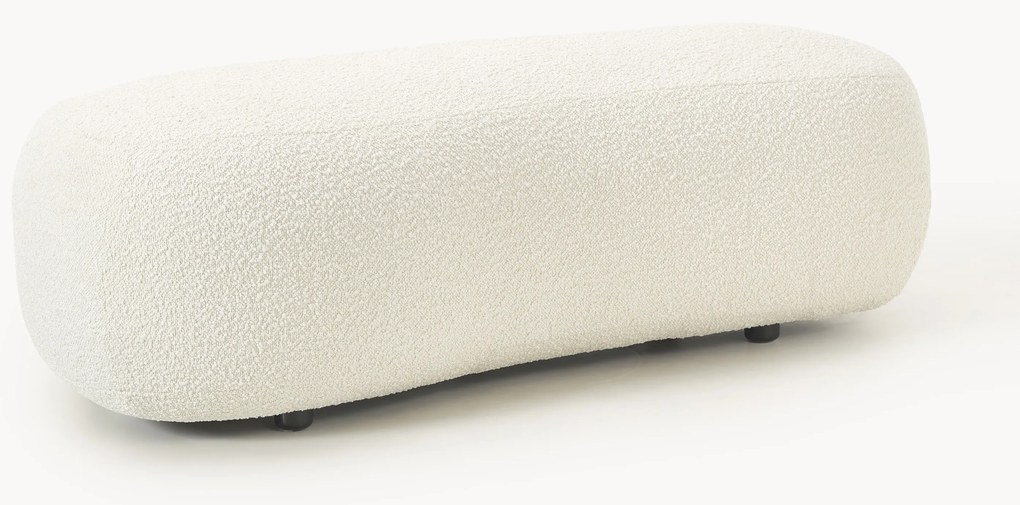 Pufe XL em bouclé Alba