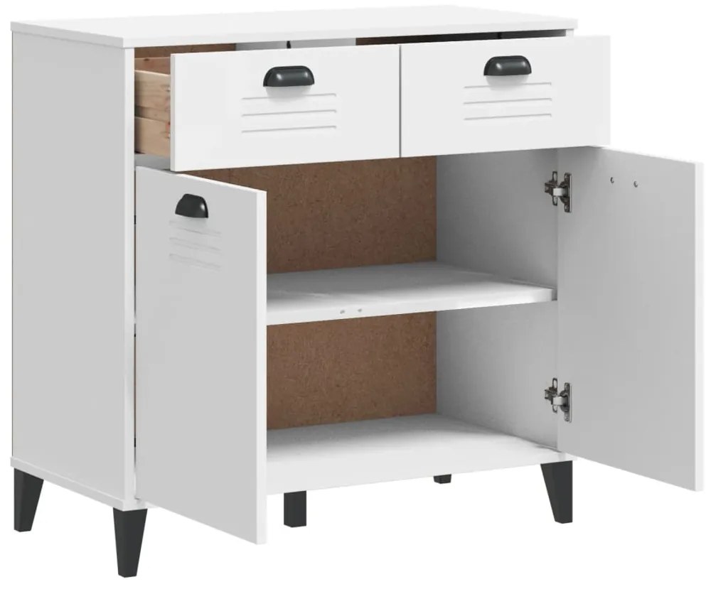 Aparador VIKEN 80x40x80 cm derivados de madeira branco