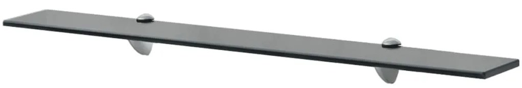 Prateleiras flutuantes 2 pcs vidro 80x10 cm 8 mm