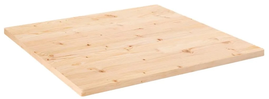 Tampo de mesa quadrado 70x70x2,5 cm pinho maciço