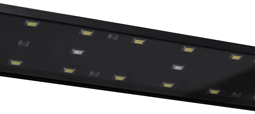 Lâmpada de aquário LED com braçadeiras 90-105 cm azul e branco