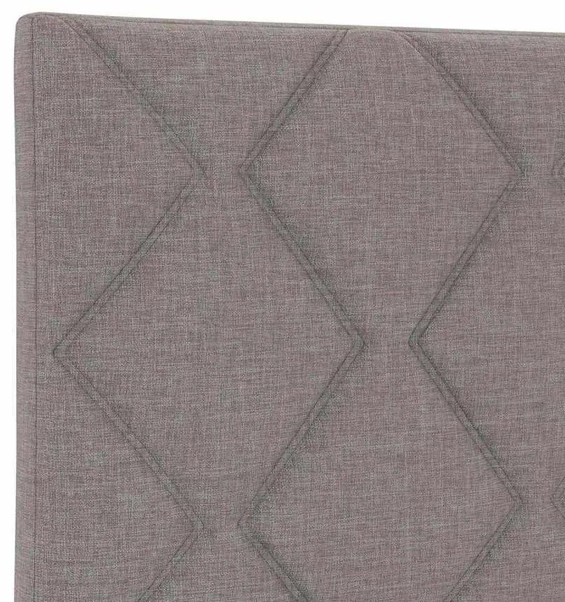 Cama vidaXL em Taupe, 160x200 cm, Tecido