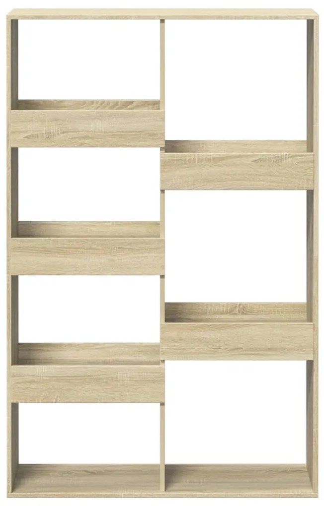 Estante 100x33x155,5 cm derivados de madeira carvalho sonoma