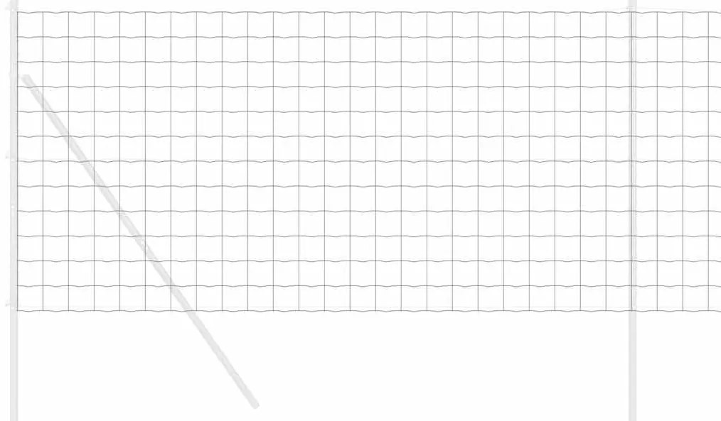 Cerca Euro Cinza 1.4x10 m Aço