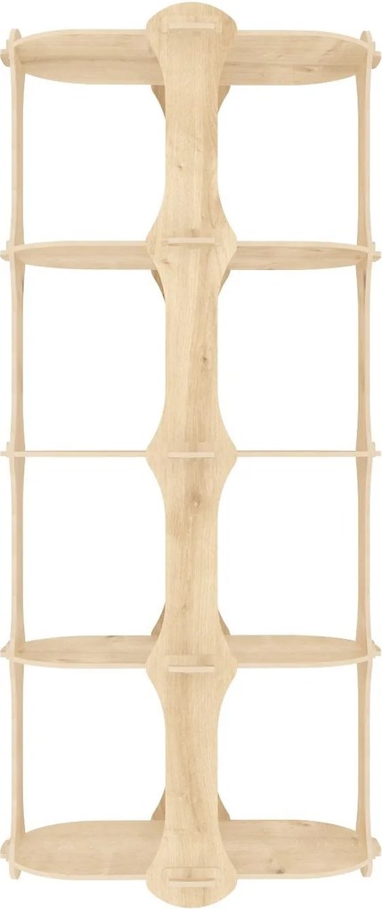 Estante Ayzi – Carvalho – 57,6x137,5x27 cm