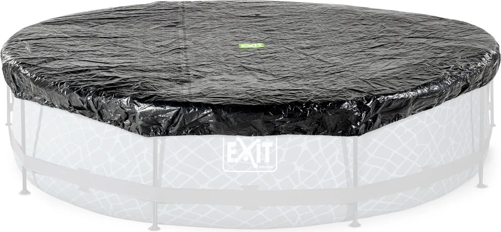 Cobertura para piscina redonda ø360cm Preto