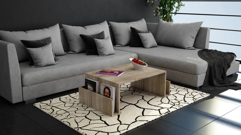 Mesa de Centro Magazin – Nogueira – 95x36,8x60 cm