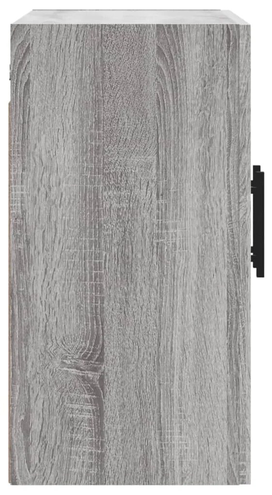 Armário de parede 60x31x60 cm derivados madeira cinzento sonoma