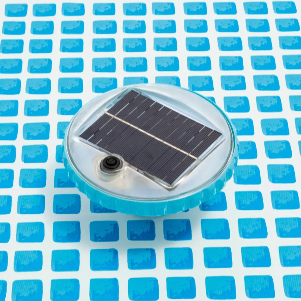 Luz Solar Flutuante para Piscina   Intex 28695         16,8 x 10,8 x 16,8 cm