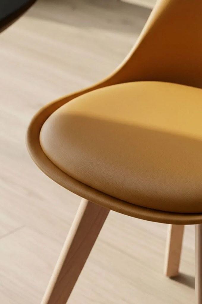 Cadeira Synk Basic - Mostarda