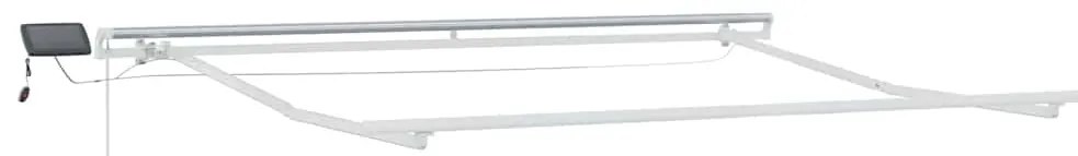 Toldo Retrátil with Manual Branco 300 x 250 cm Branco