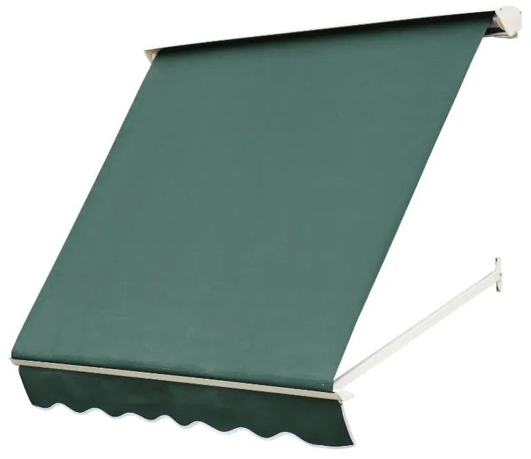 Toldo de Janela com Angulo Ajustável - 180x70cm - Verde