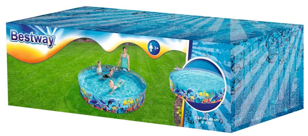 Bestway Piscina Fill 'N Fun Odyssey 244x46 cm