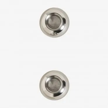 Pack De 2 Tigelas Em Aço Inoxidável Ladispoli Ø8 Cm - Sklum