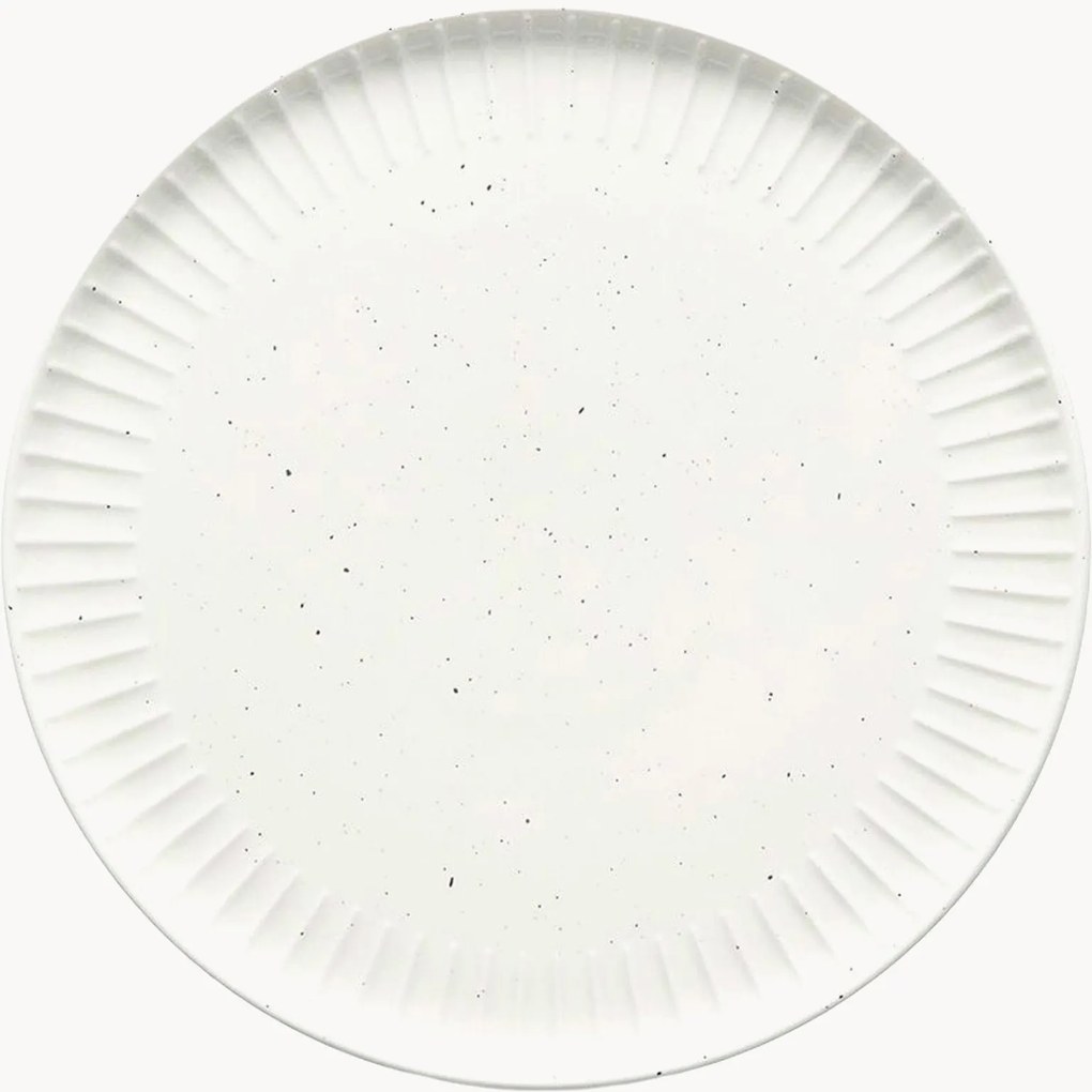 Pratos de pequeno-almoço em New Bone China Ora Gloss, conjunto de 4