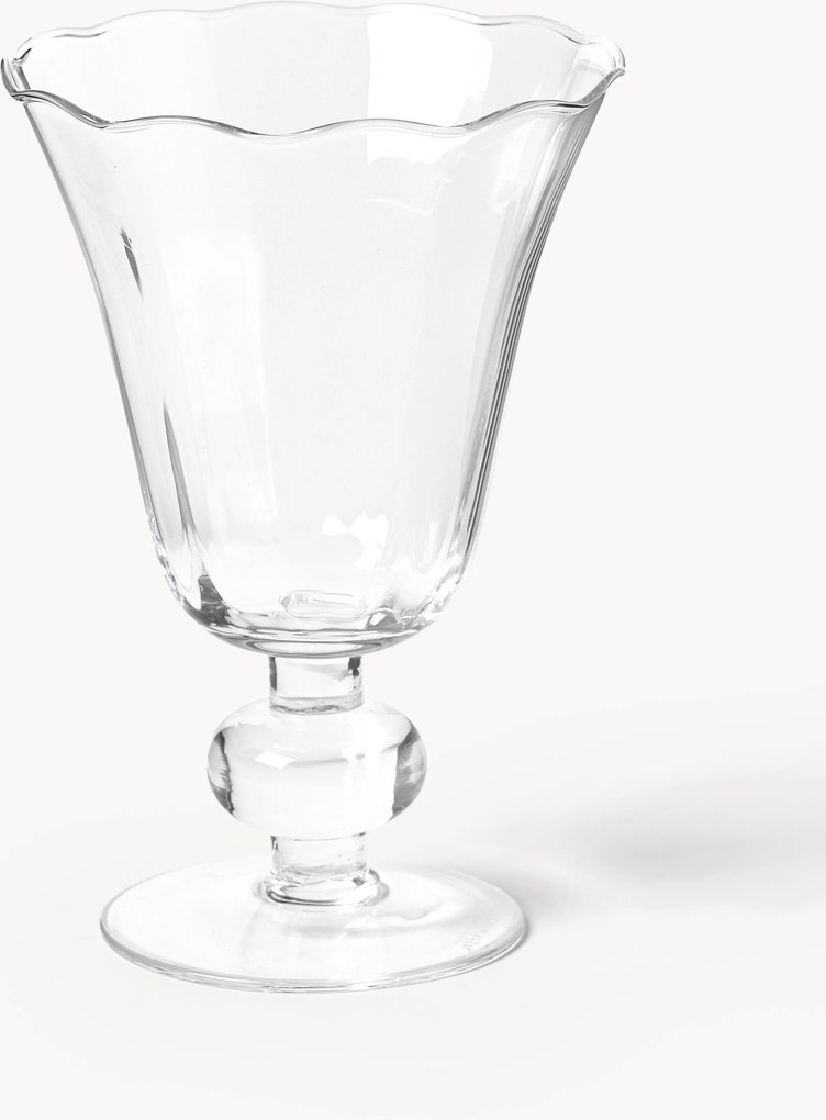 Copos de vinho artesanais Tulya, conjunto de 4