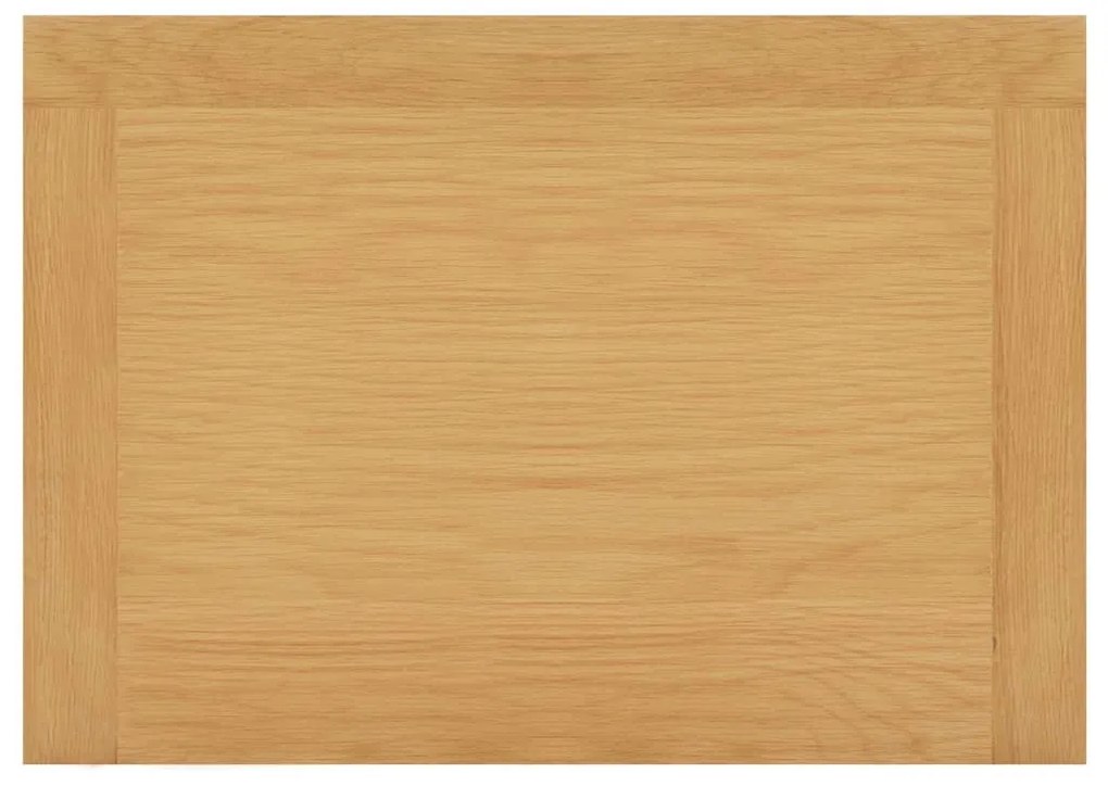 Armário 45x32x85 cm madeira de carvalho maciça