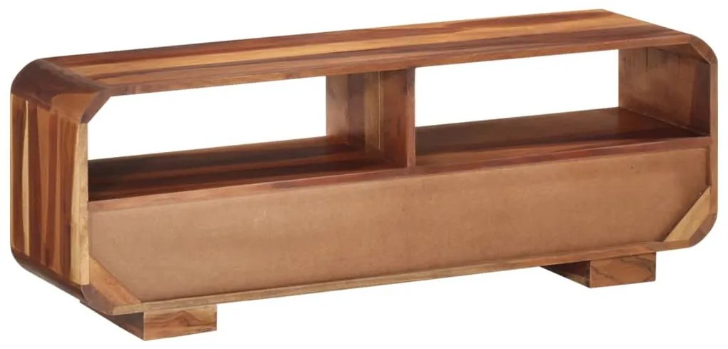 Móvel de TV 110x30x40 cm madeira de acácia maciça