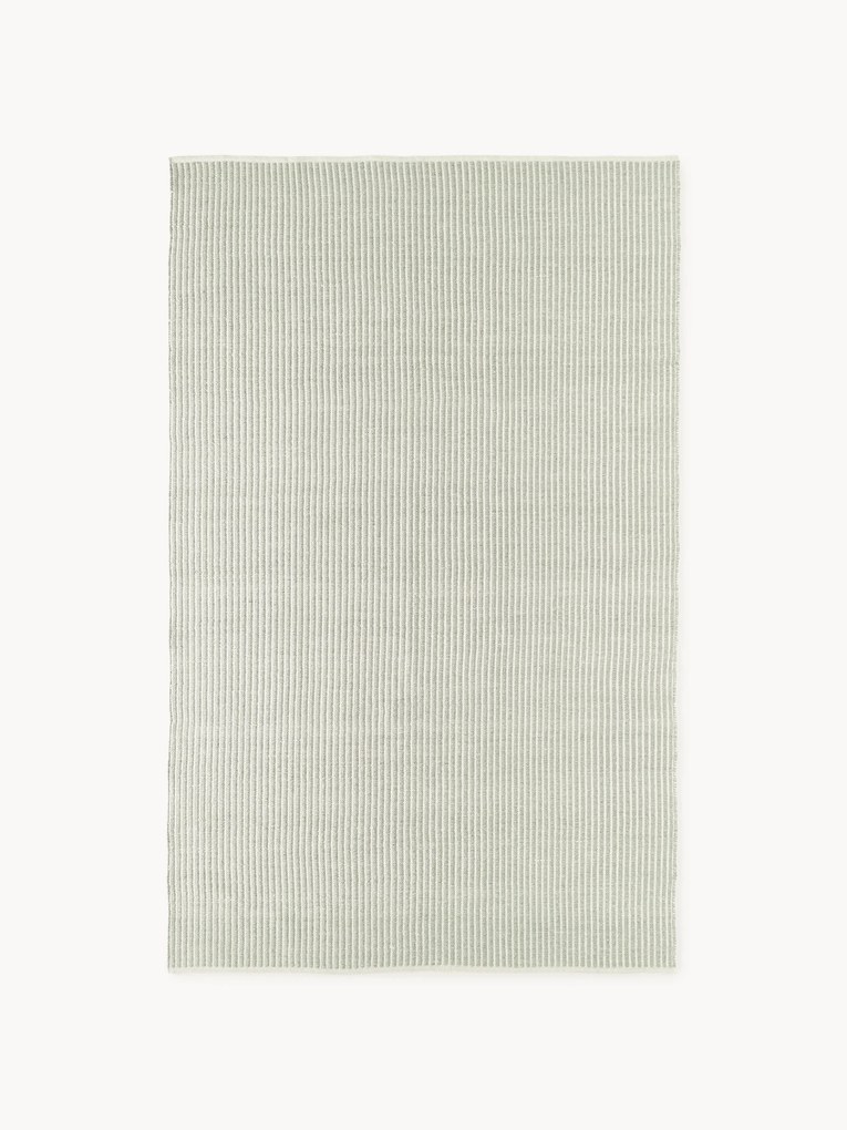 Tapete artesanal às riscas para interior e exterior Turner