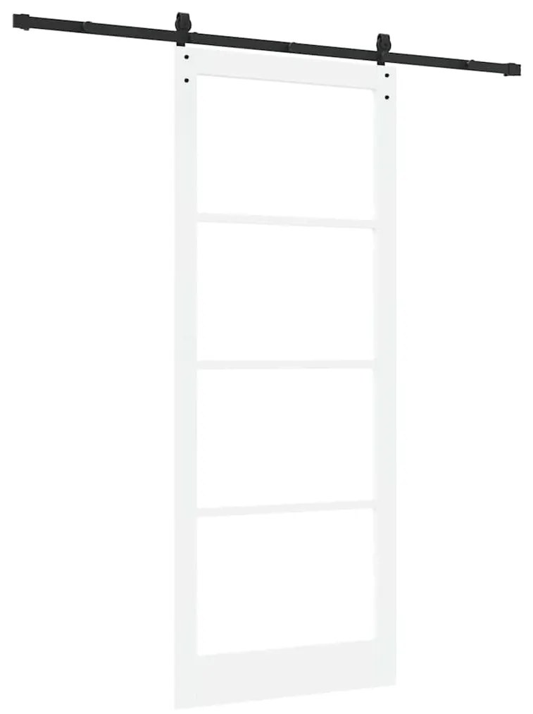 Porta de Correr vidaXL com Conjunto de Hardware 'ORKDAL'Branca 93x232