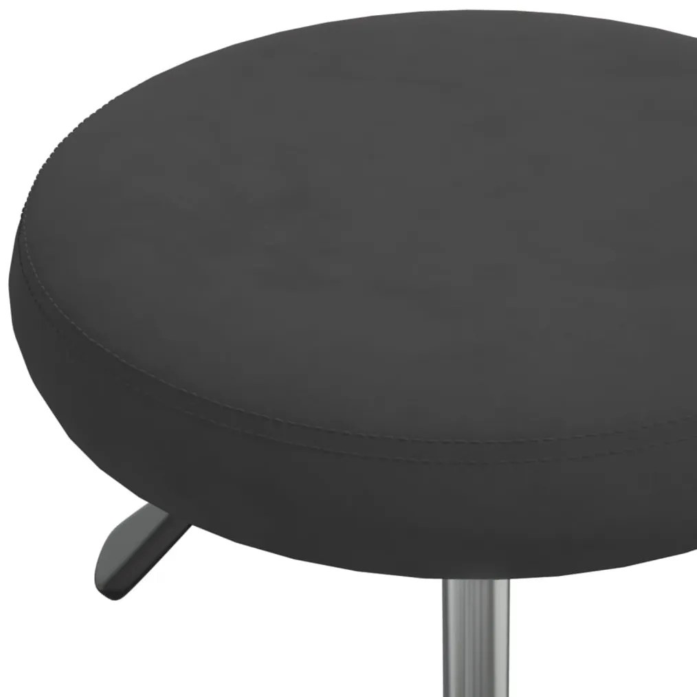 Cadeira de jantar veludo preto