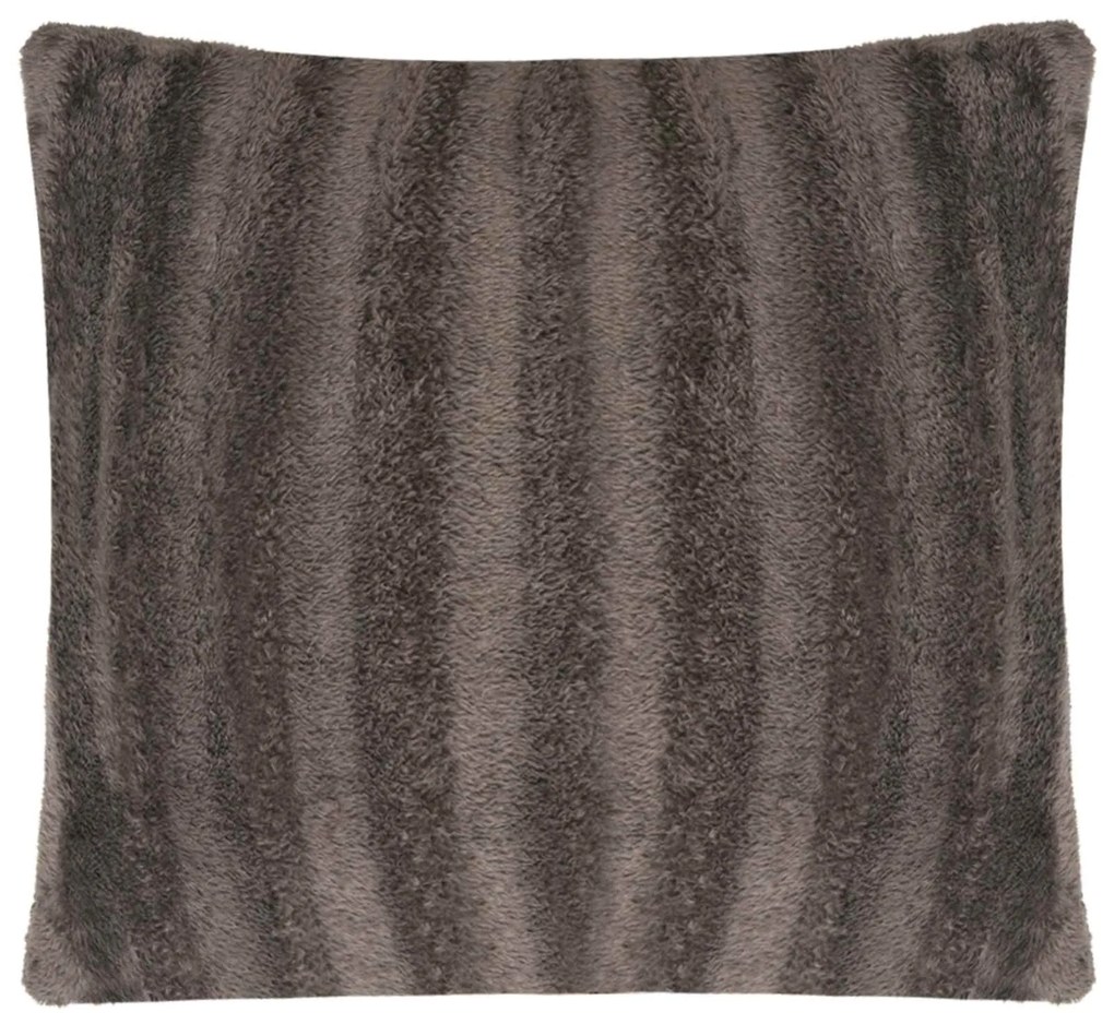 vidaXL Almofada de Lançar Riscas 2 pcs Cinzeto 50 x 50 cm Poliéster